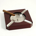 Cigar Ashtray - Walnut Wood